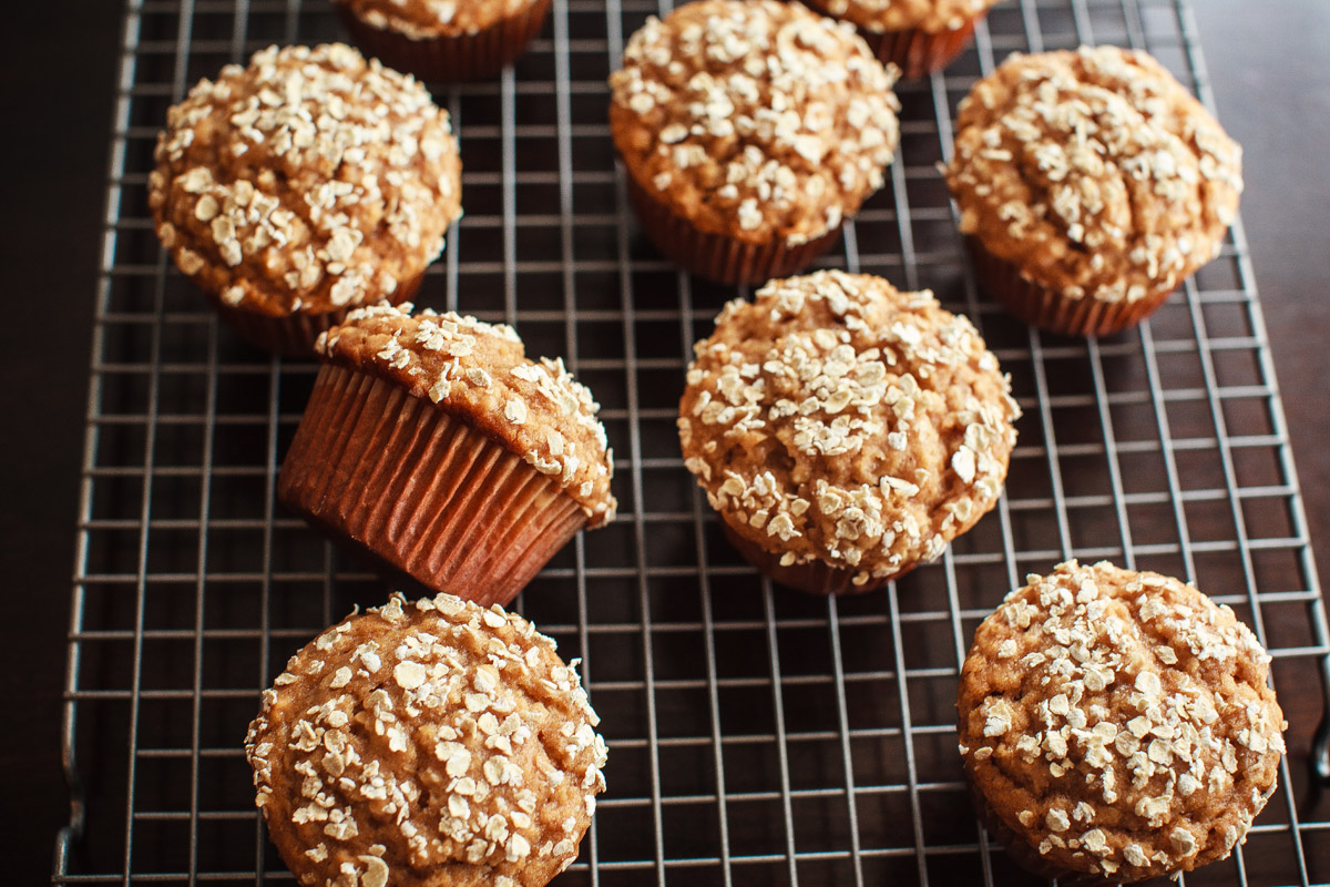 Peanut Butter Oatmeal Muffins Recipe