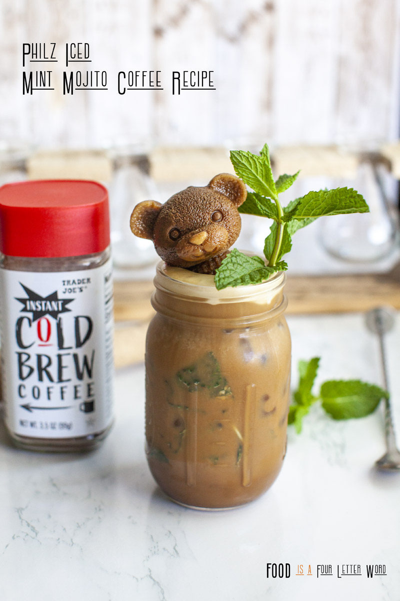 Philz Iced Mint Mojito Coffee Recipe using Trader Joe’s Instant Cold Brew