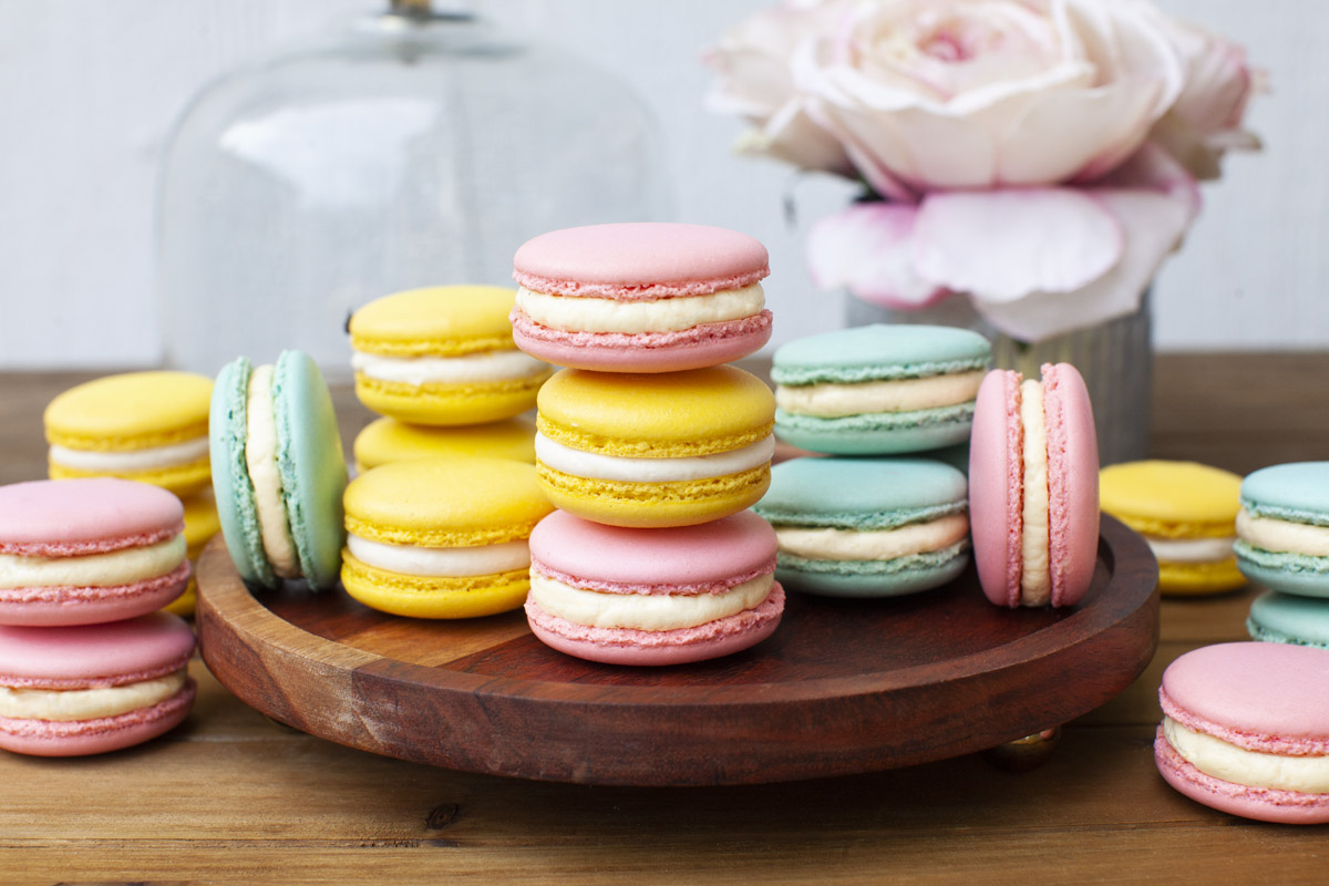 Quick Macaron Recipe - Swiss Method + Oven Drying