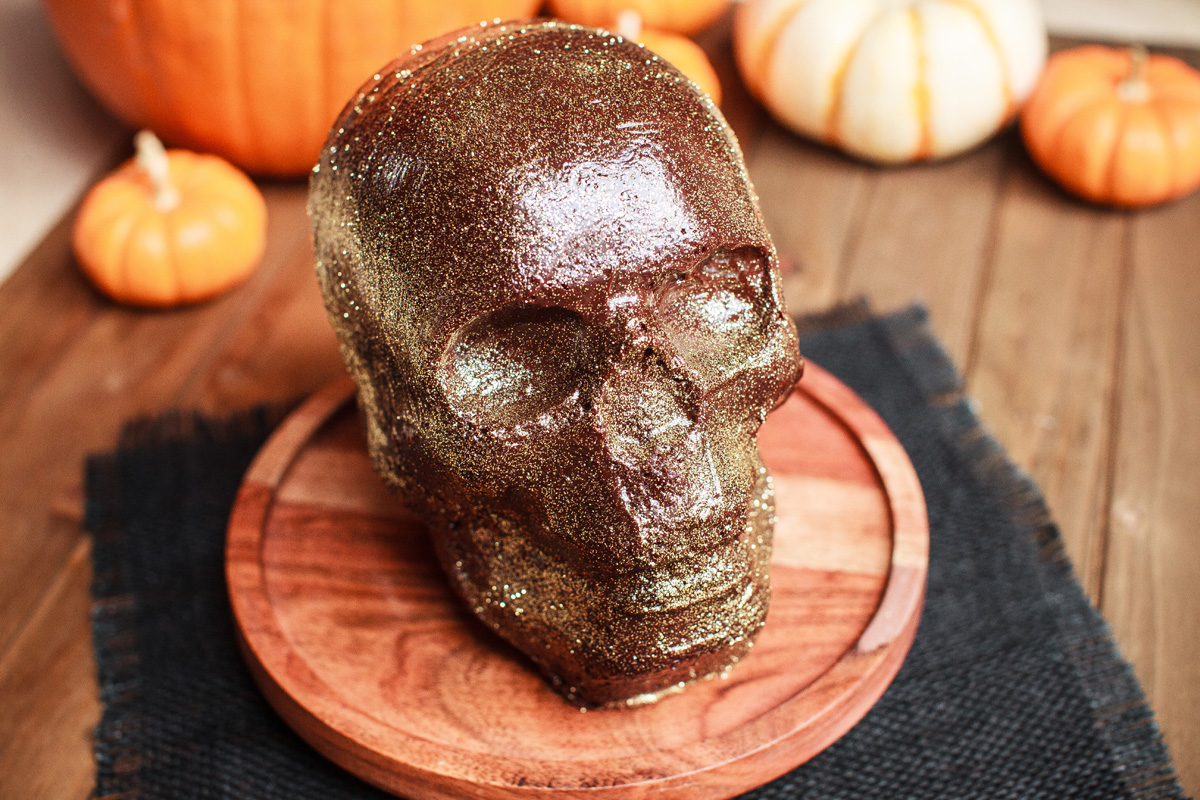 Triple Chocolate Skull Cake Recipe for Nordic Ware Skull Cake Pan