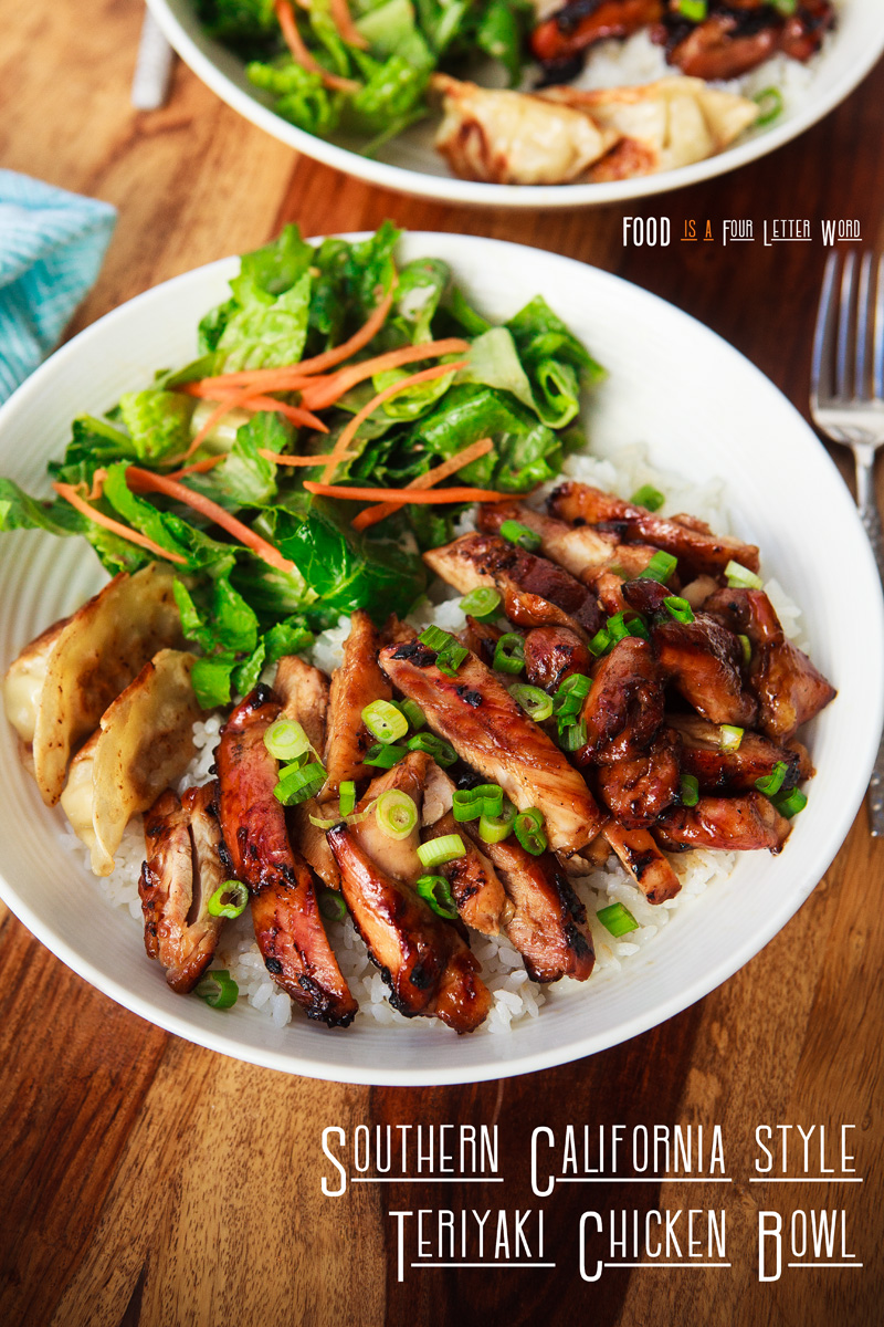 Southern California-Style Teriyaki Chicken Bowl Recipe