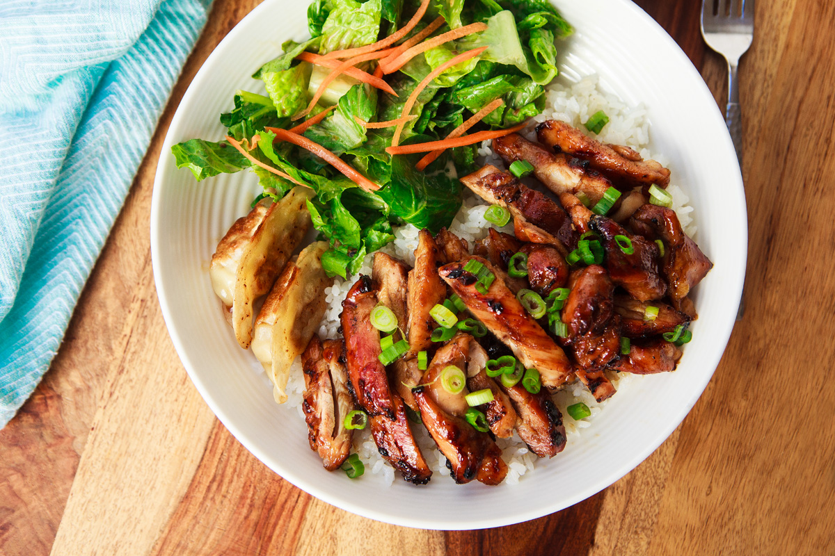 Southern California-Style Teriyaki Chicken Bowl Recipe