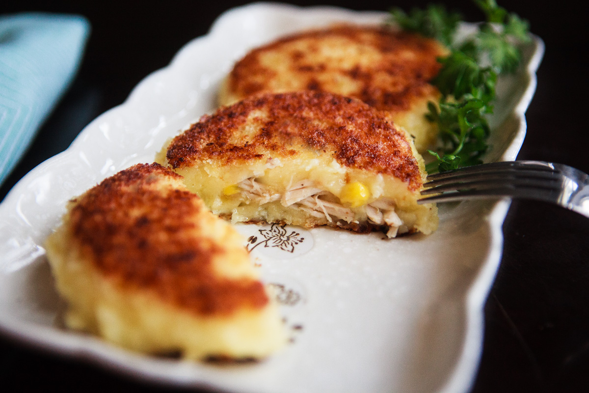 Thanksgiving Leftovers Pan-Fried Croquettes Recipe