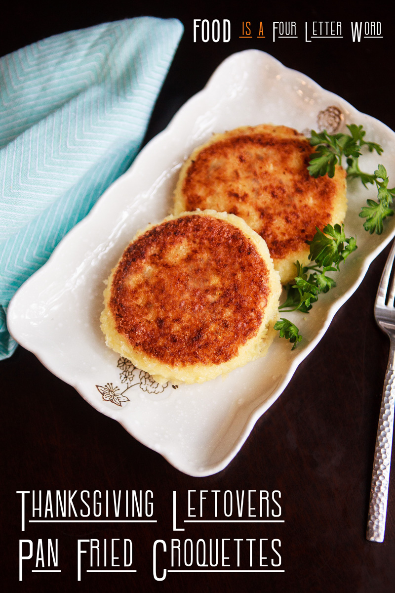 Thanksgiving Leftovers Pan-Fried Croquettes Recipe