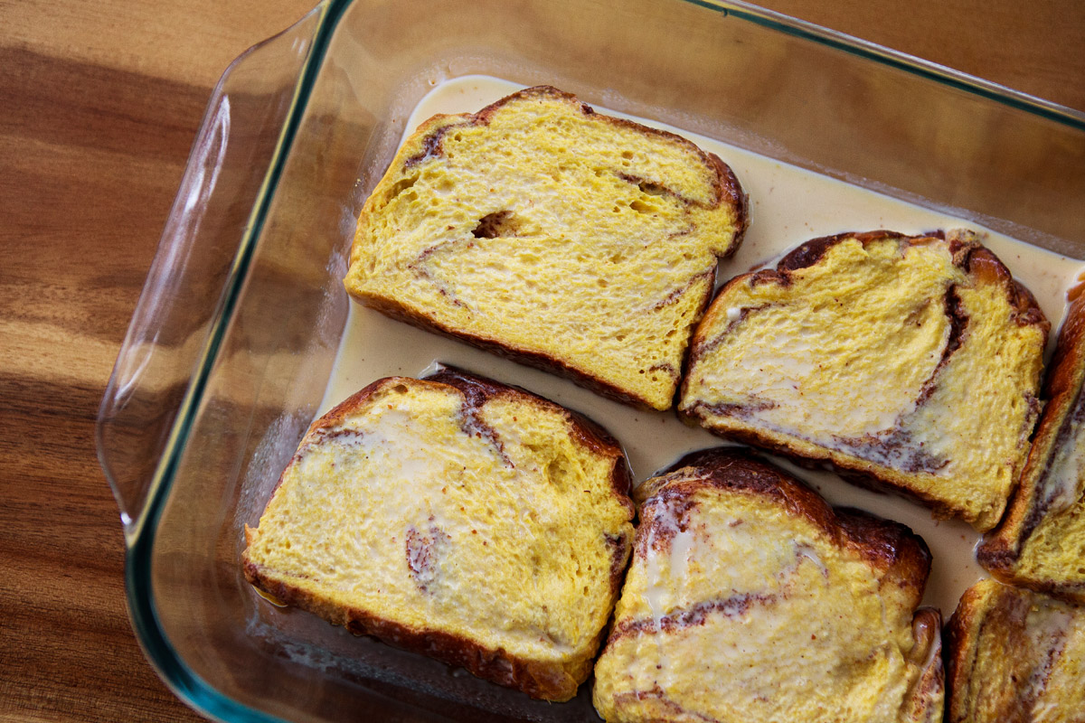 Trader Joe’s Pumpkin Brioche Twist Custard French Toast Recipe