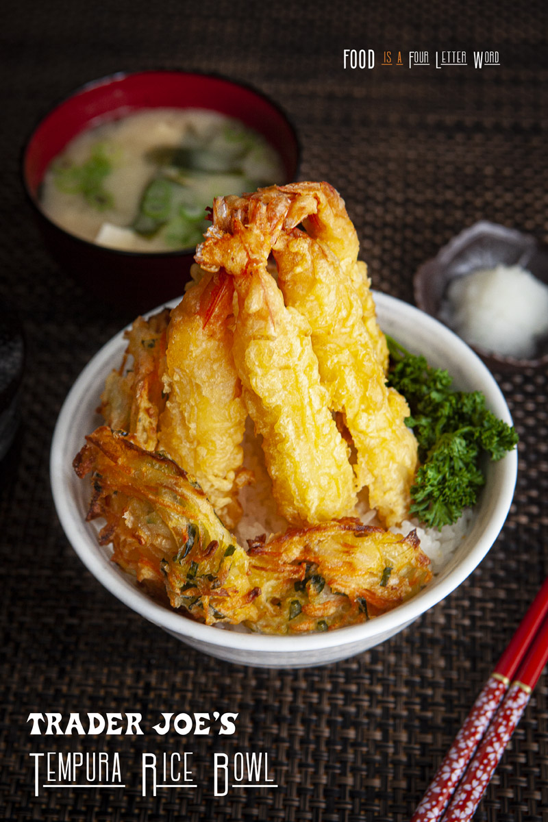 Trader Joe’s Tempura Rice Bowl Recipe (Tendon)